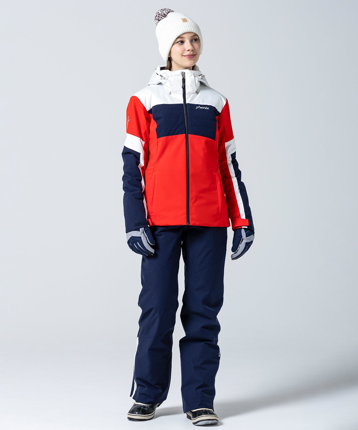 【WOMENS】Shiny Accent Active Jacket シャイニーアクセントアクティブジャケット /  ADVANCE-ACTIVE /phenixスキーウェア 25AW