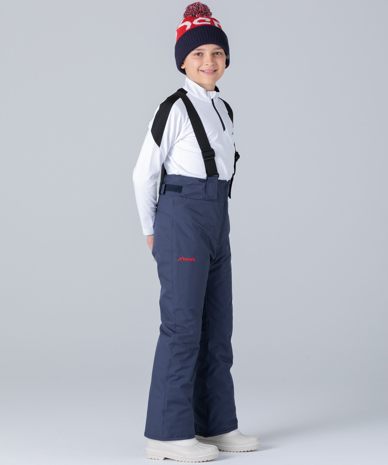 【KIDS/JUNIOR】Asymmetrical Bicolor Two-piece アシンメトリカルバイカラーツーピース /phenixスキーウェア 25AW