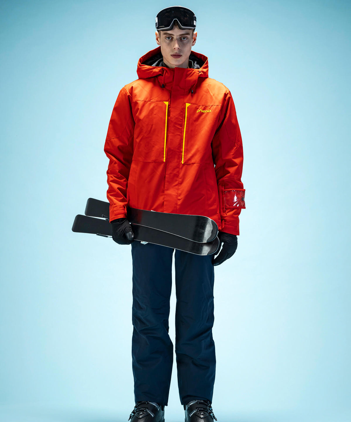 【MENS】Retro Future Two-piece スキーウェア アウター ジャケットとパンツの上下セット ツーピース / JAPAN /phenixスキーウェア23AW新作
