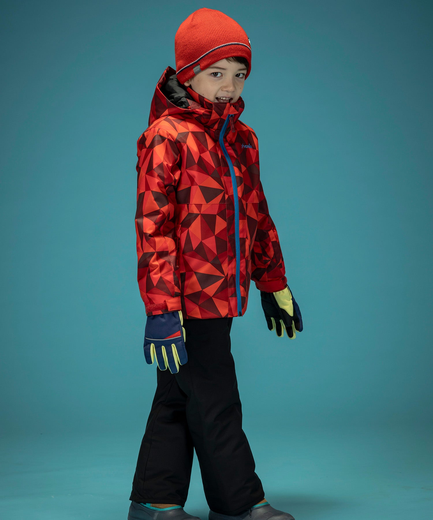 【KIDS/JUNIOR】Playing in Snow Junior Two-piece プレーイングインザスノージュニアツーピース / JUNIOR / 子供用スキーウェア アウター上下セット /phenixスキーウェア 24AW