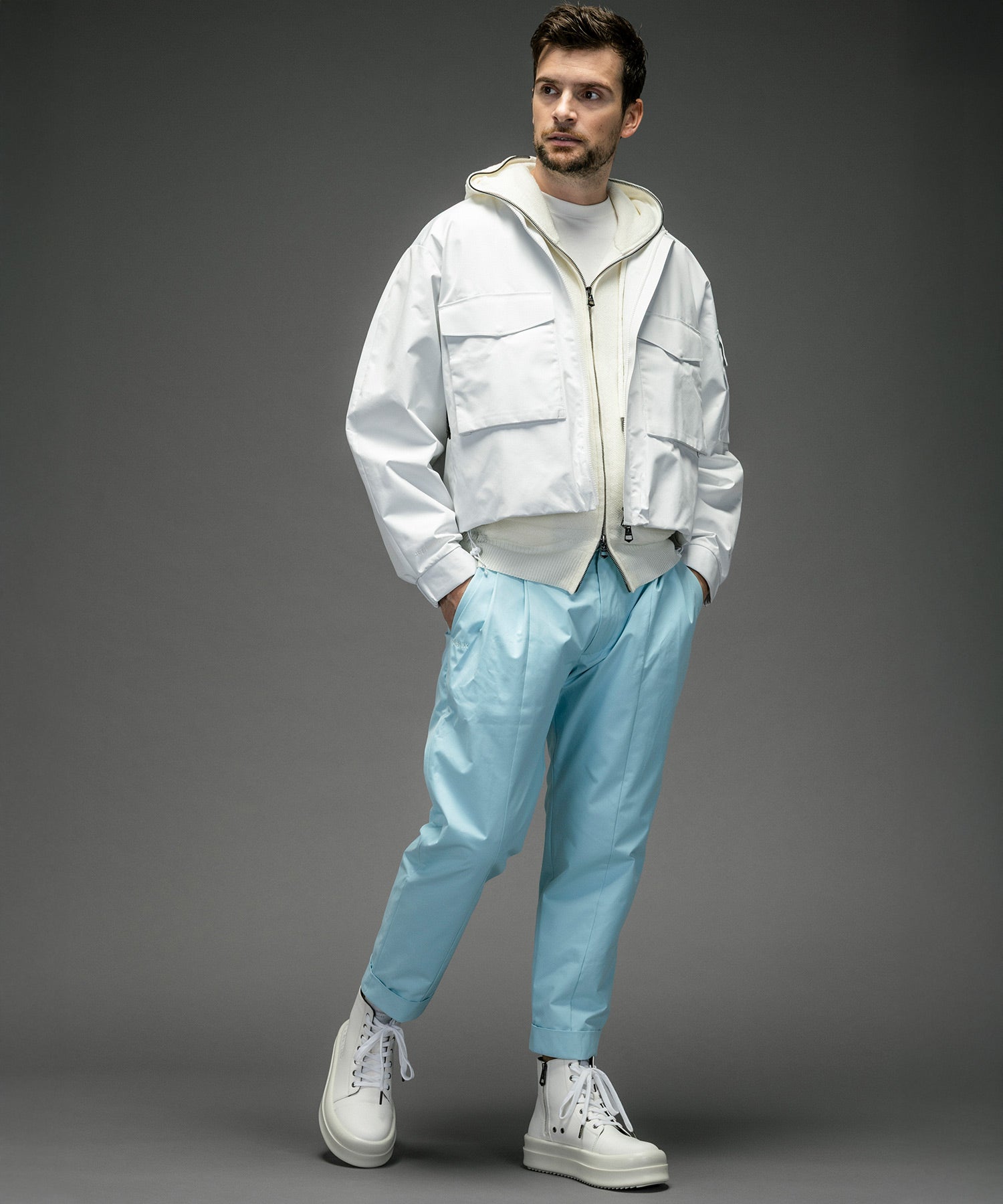 CROPPED SLACKS クロップドスラックス / WINDSTOPPER プロダクト by GORE-TEX LABS