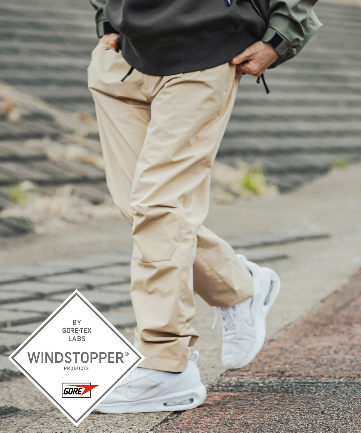 【MENS】MOUNTAIN LIGHT PANTS マウンテン ライト パンツ ウィンドストッパー / WINDSTOPPER(R) プロダクト by GORE TEX LABS +phenix(プラスフェニックス)