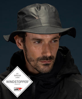 【2月中旬お届け予約商品】【MENS】GTX HAT ハット / WINDSTOPPER(R) プロダクト by GORE-TEX LABS /ウィンドストッパー/ゴアテックス/1PIU1UGUALE3 RELAX × +phenix(ウノピゥウノウグァーレトレ リラックス)