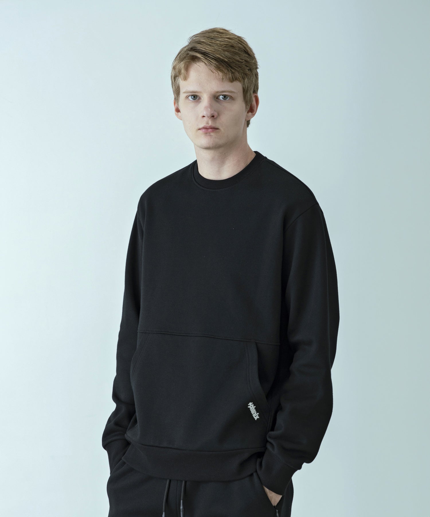 【MENS】HEAVY DUTY CREW NECK SWEAT  ヘビーデューティー クルーネックスウェット / +phenix(プラスフェニックス)