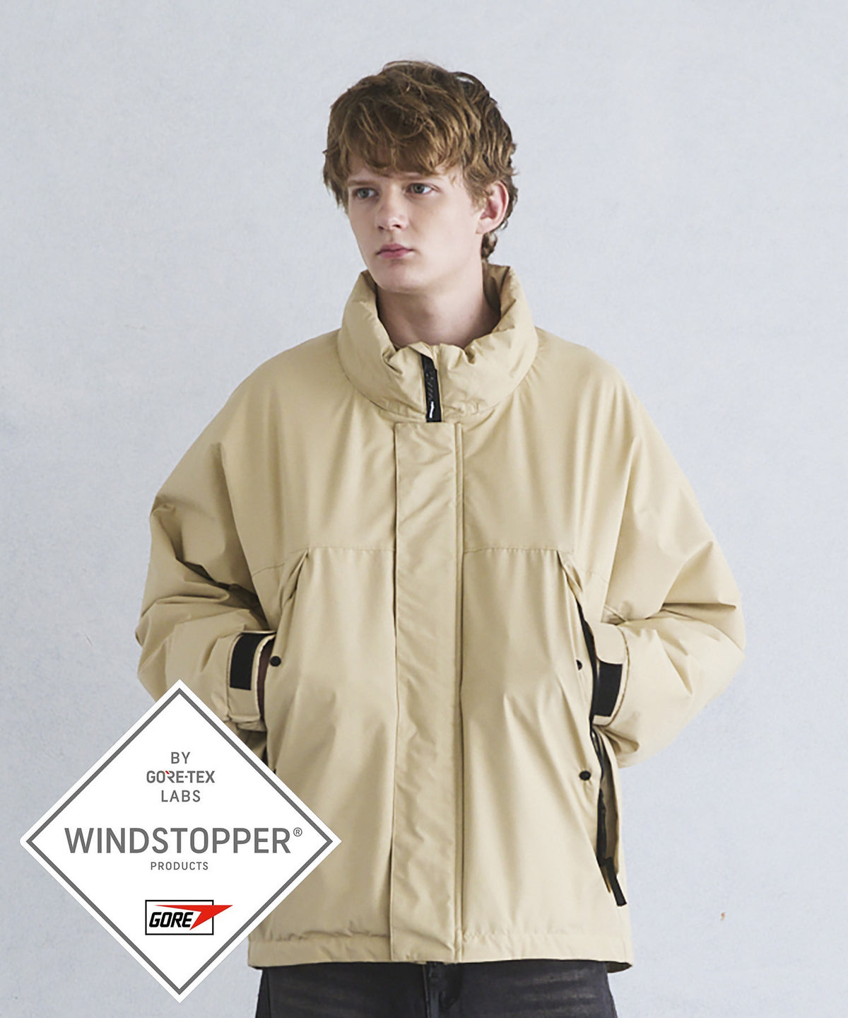 【10月下旬お届け予約商品】【MENS】L-7.2 DOWN JACKET  L-7.2ダウンジャケット / WINDSTOPPER(R) プロダクト by GORE TEX LABS / +phenix(プラスフェニックス)