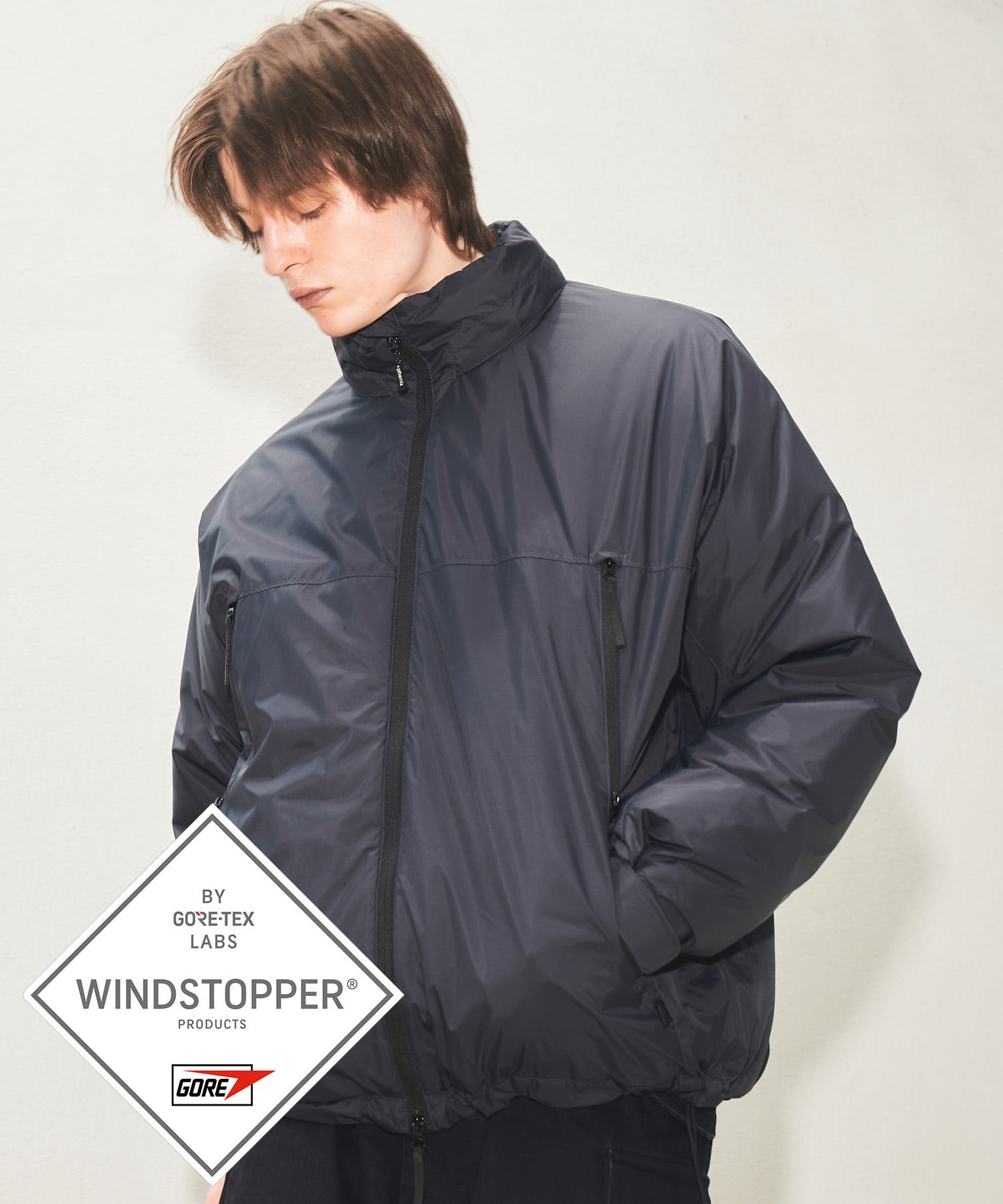 【MENS】L-7 DOWN JACKET L-7 ダウンジャケット / WINDSTOPPER(R) プロダクト by GORE TEX LABS +phenix(プラスフェニックス)