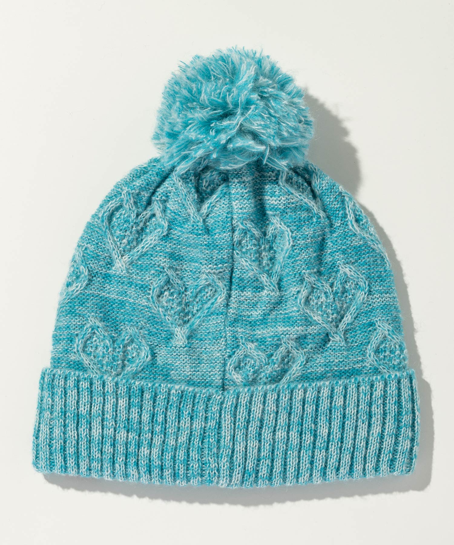 【KIDS/JUNIOR】Heart Pattern Knit Cap / ハートパターンニットキャップ / phenix スキーウェア 26AW