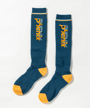 【MENS】Double Phenix Logo Mens Socks メンズダブルPHロゴマークソックス / ACC / スキーソックス /phenixスキーウェア 24AW