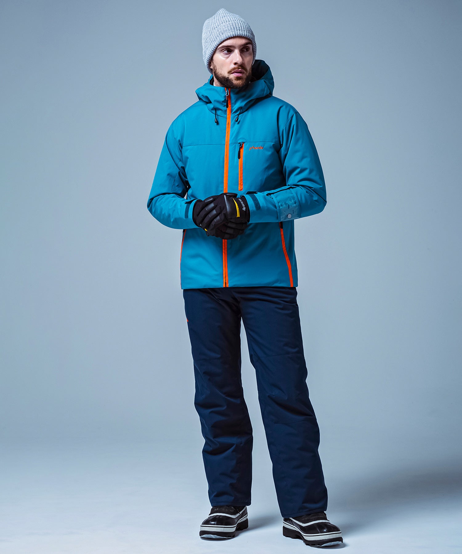 【MENS】Solid-colored Two-piece ソリッドカラーツーピース /phenixスキーウェア 25AW