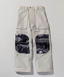 【11月中旬お届け予約商品】【MENS】PIPING LINE SNOW PANTS  パイピングラインスノーパンツ /inhabitant(インハビタント)