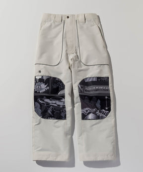 【11月中旬お届け予約商品】【MENS】PIPING LINE SNOW PANTS  パイピングラインスノーパンツ /inhabitant(インハビタント)