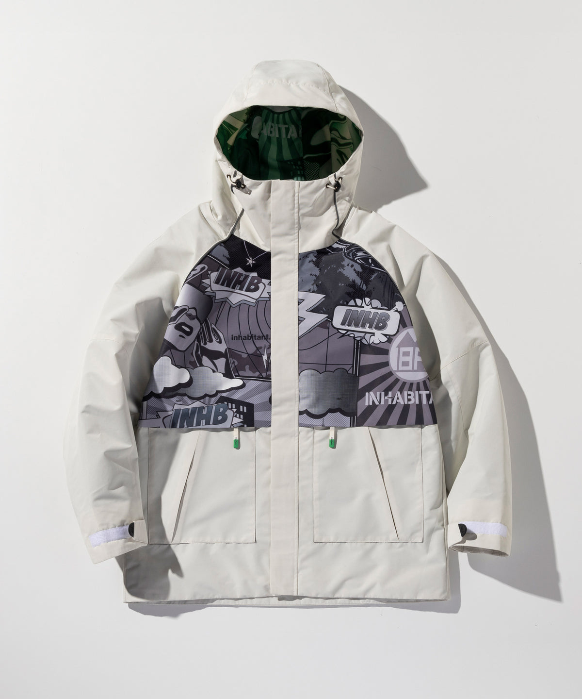 【11月中旬お届け予約商品】【MENS】FULL ZIP SNOW JACKET フルジップスノージャケット /inhabitant(インハビタント)