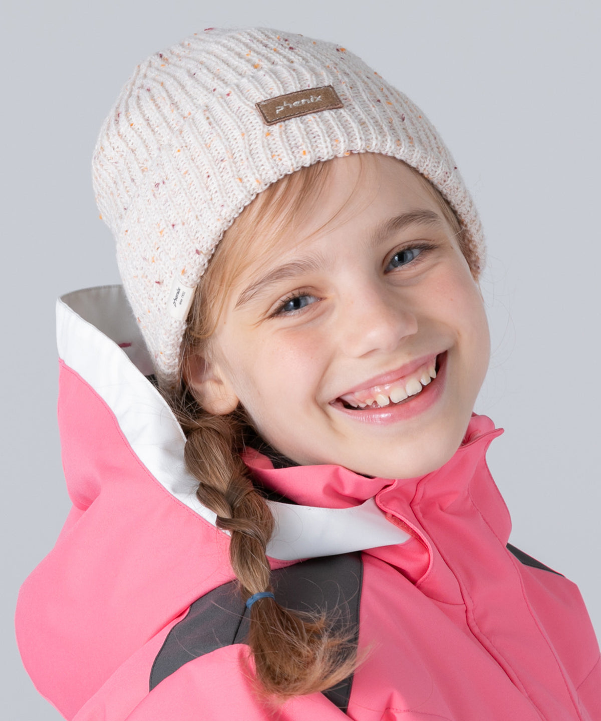 【KIDS/JUNIOR】Mix Nep Watch Hat  ミックスネップニットハット /phenixスキーウェア 25AW