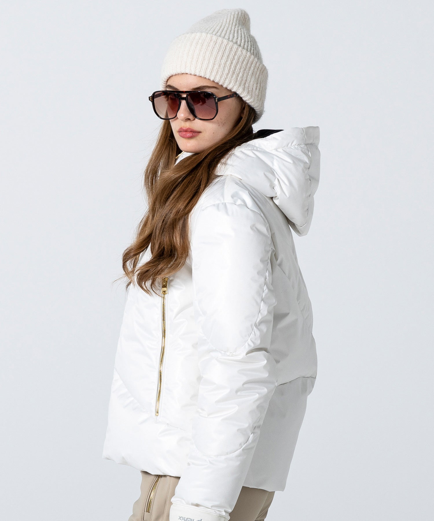 【WOMENS】Irregular Cutting Down Jacket イレギュラーカッティングダウンジャケット / GRACE /phenixスキーウェア 25AW