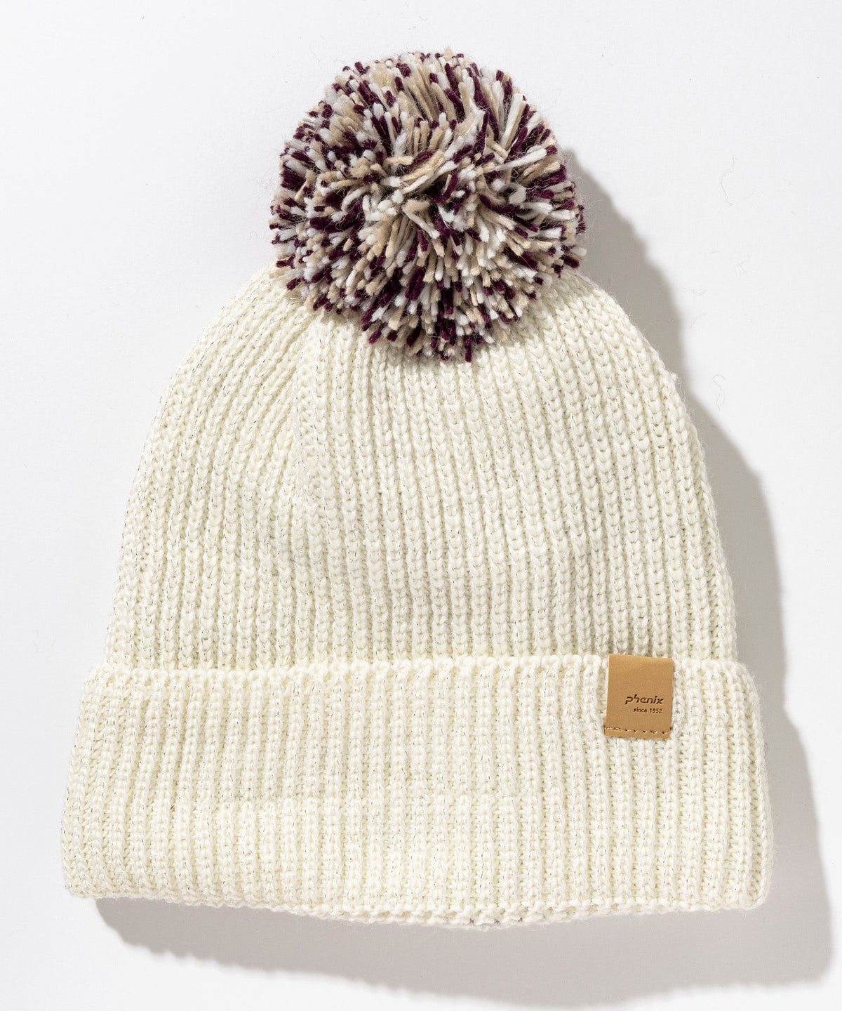 【WOMENS】 Mix Pompon Bright Watch Hat  ミックスポンポンブライトニットハット /phenixスキーウェア 25AW