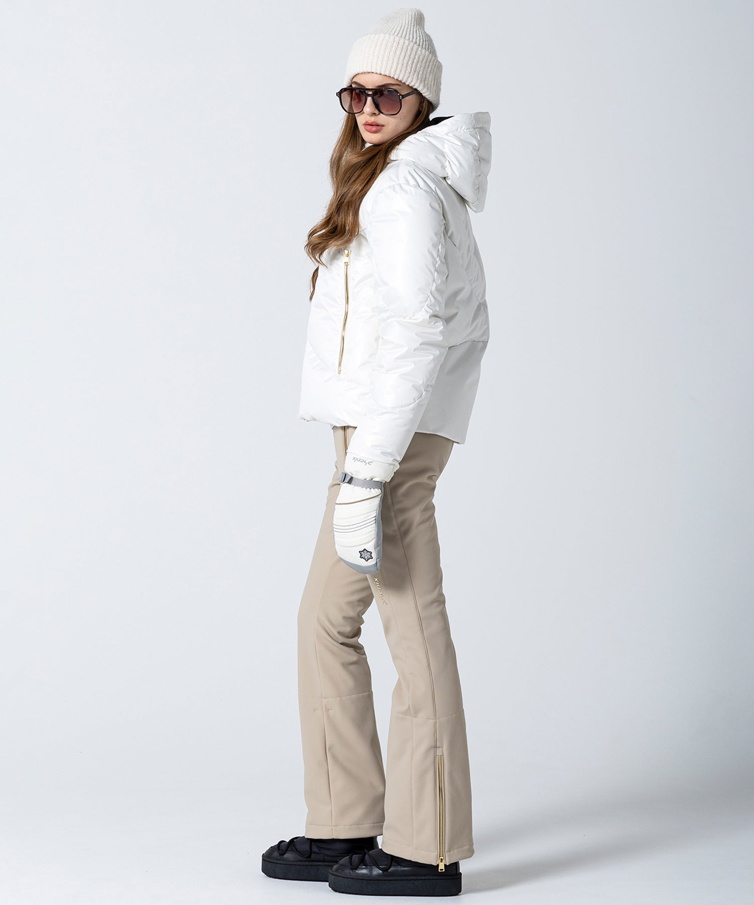 【WOMENS】Irregular Cutting Down Jacket イレギュラーカッティングダウンジャケット / GRACE /phenixスキーウェア 25AW