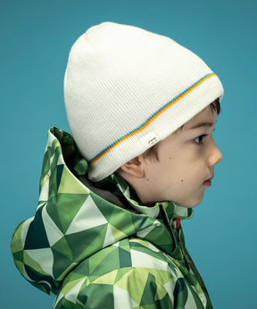 【KIDS/JUNIOR】Double Line Junior Beanie ダブルラインジュニアニットハット / JUNIOR ACC / 子供用 ニットキャップ / phenixスキーウェア 24AW