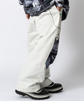 【11月中旬お届け予約商品】【MENS】PIPING LINE SNOW PANTS  パイピングラインスノーパンツ /inhabitant(インハビタント)