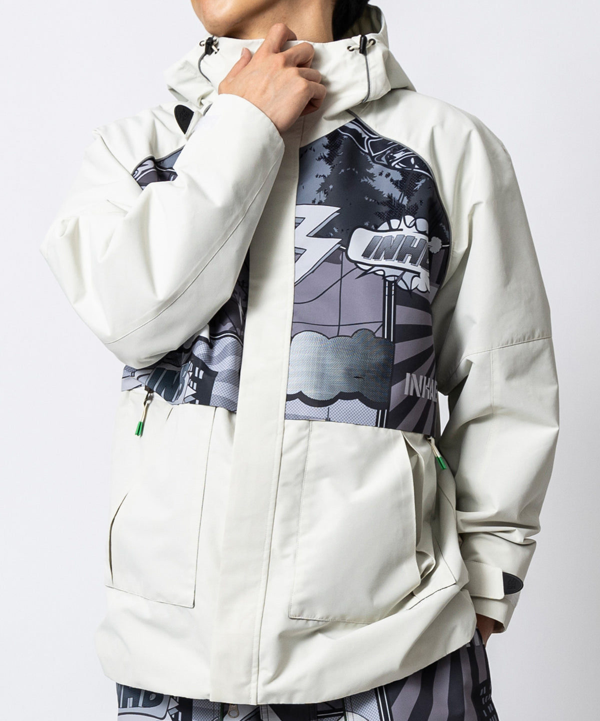 【11月中旬お届け予約商品】【MENS】FULL ZIP SNOW JACKET フルジップスノージャケット /inhabitant(インハビタント)