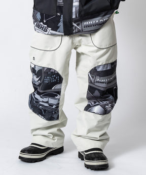 【11月中旬お届け予約商品】【MENS】PIPING LINE SNOW PANTS  パイピングラインスノーパンツ /inhabitant(インハビタント)