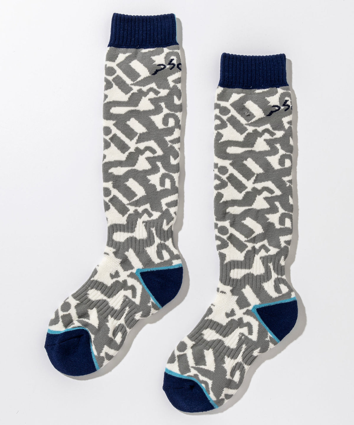 【KIDS/JUNIOR】Tonal Monogram Logo Ski Socks  トーナルモノグラムロゴスキーソックス /phenixスキーウェア 25AW