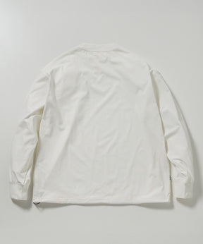 【7月上旬お届け予約商品】【MENS】DRY DRAW CORD LONG SLEEVE T-SHIRTS ドライドローコードロングスリーブTシャツ / 吸水速乾 / UPF50＋/ +phenix(プラスフェニックス)
