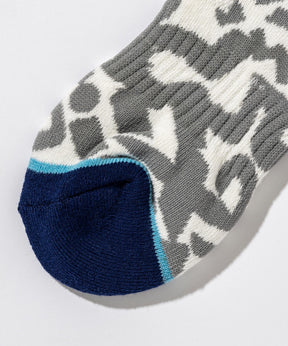 【KIDS/JUNIOR】Tonal Monogram Logo Ski Socks  トーナルモノグラムロゴスキーソックス /phenixスキーウェア 25AW