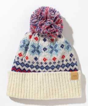 【WOMENS】 Fair Isle Watch Hat  フェアアイルニットハット /phenixスキーウェア 25AW