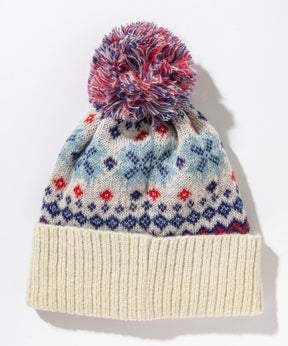 【WOMENS】 Fair Isle Watch Hat  フェアアイルニットハット /phenixスキーウェア 25AW
