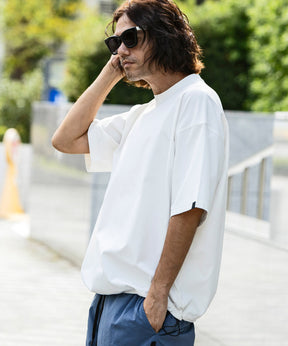 【MENS】DRY DRAW CORD SHORT SLEEVE T-SHIRTS ドライドローコードショートスリーブTシャツ / 吸水速乾 / UPF50＋/ +phenix(プラスフェニックス)