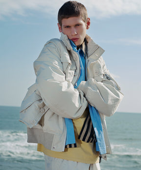 VEST, TYPE P-001 / TECH VINTAGE UTILITY PUFF BALL VEST