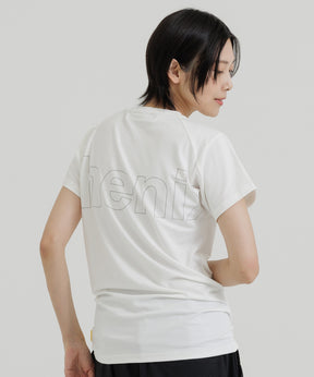 [WOMENS] Quick-Drying Mesh Parts T-Shirt, Techwear, Urban Outdoor, High-Performance Wear, +phenix 