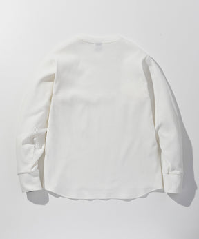 DRY WAFFLE CREW NECK / ドライワッフルクルーネック