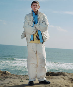 VEST, TYPE P-001 / TECH VINTAGE UTILITY PUFF BALL VEST