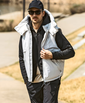 【MENS】GTX DOWN VEST ダウンベスト / WINDSTOPPER(R) プロダクト by GORE-TEX LABS /ウィンドストッパー/ゴアテックス/1PIU1UGUALE3 RELAX × +phenix(ウノピゥウノウグァーレトレ リラックス)