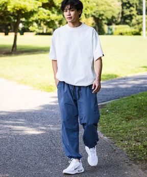 【7月上旬お届け予約商品】【MENS】DRY DRAW CORD SHORT SLEEVE T-SHIRTS ドライドローコードショートスリーブTシャツ / 吸水速乾 / UPF50＋/ +phenix(プラスフェニックス)