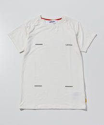 【WOMENS】速乾Tシャツ Mesh Parts T-Shirt テックウェア アーバンアウトドア 高機能ウェア +phenix(プラスフェニックス)
