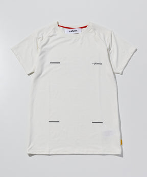 【WOMENS】速乾Tシャツ Mesh Parts T-Shirt テックウェア アーバンアウトドア 高機能ウェア +phenix(プラスフェニックス)