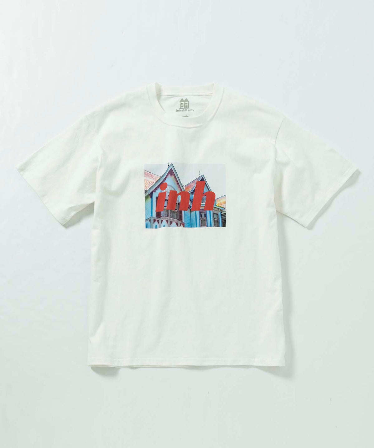 【予約商品】【MENS】Inhabitant house T-shirts ロゴアレンジTシャツ カジュアルファッション サーフィン レジャー スケートボード inhabitant(インハビタント) 2024年5月中旬お届け