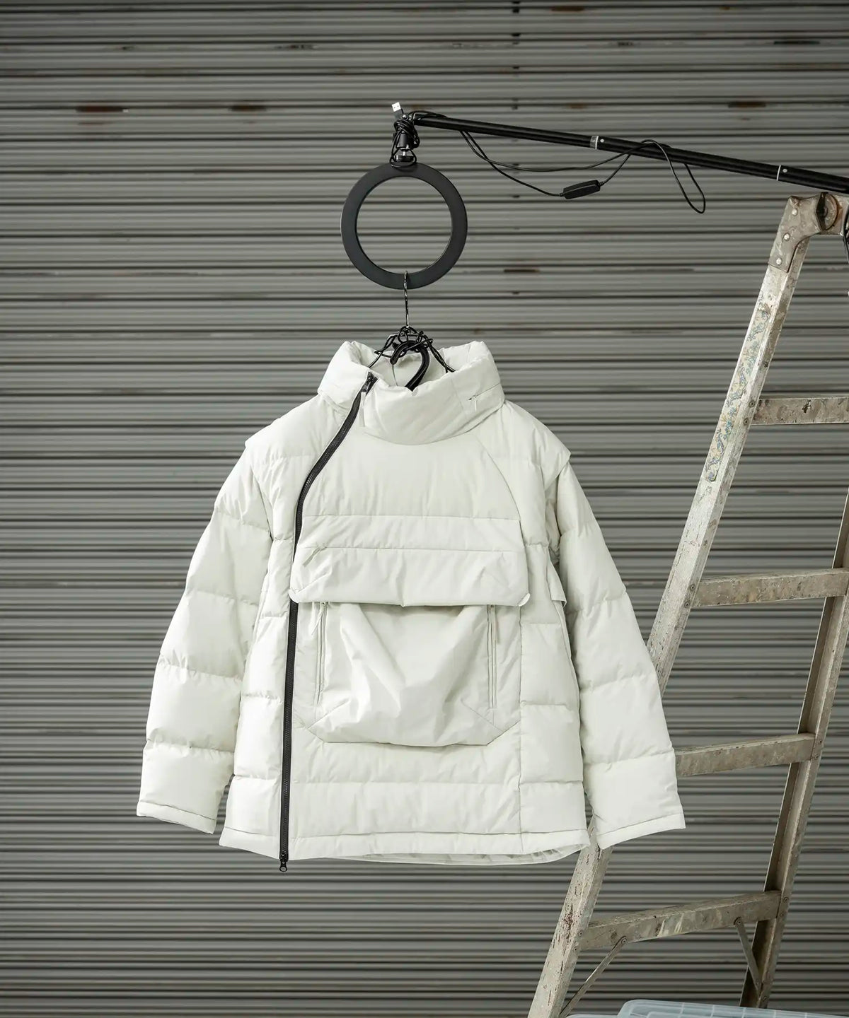 【MENS】Zak side zip T jacket / Brilliance shade down proof 2023年11月中旬お届け