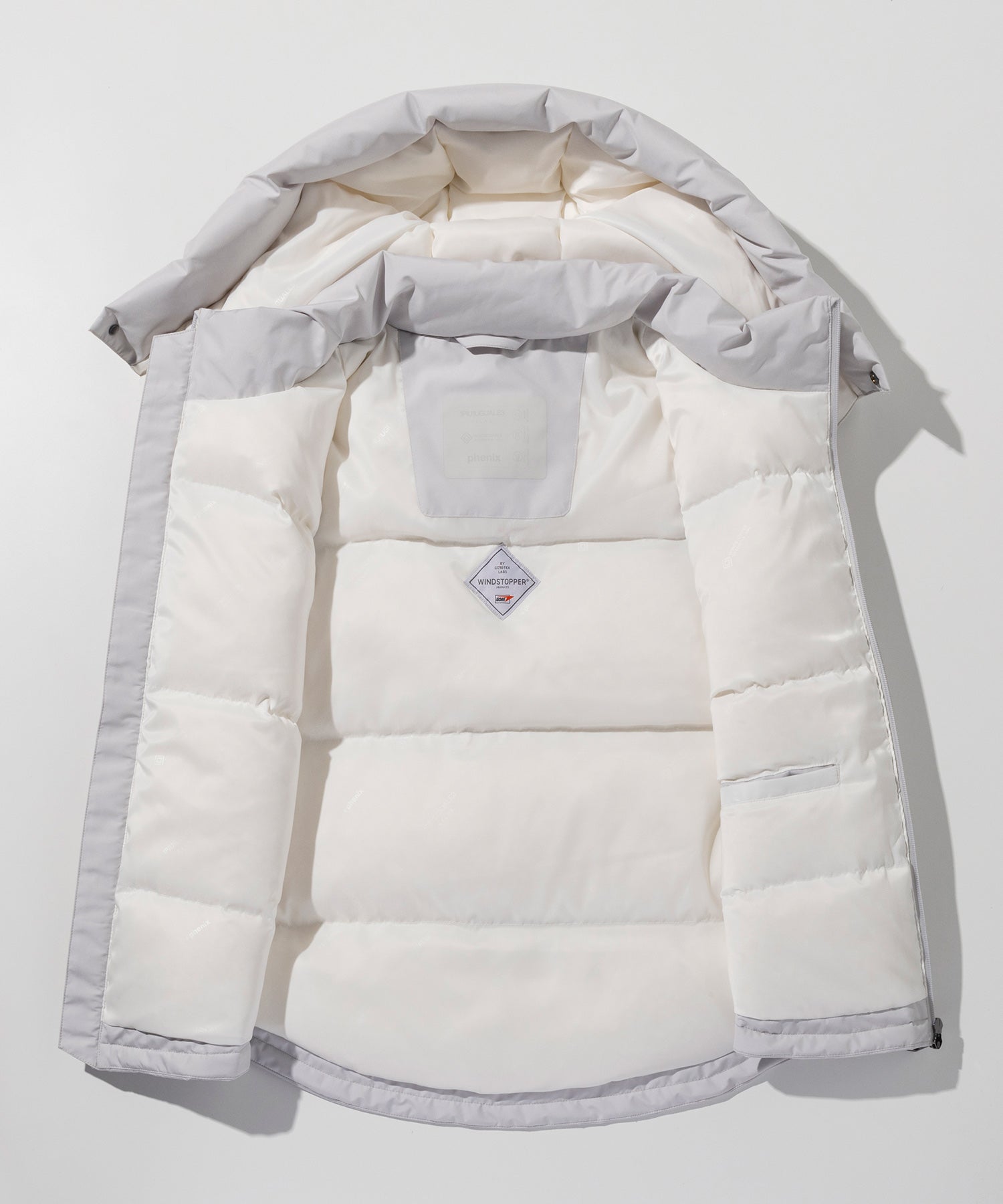 【MENS】GTX DOWN VEST ダウンベスト / WINDSTOPPER(R) プロダクト by GORE-TEX LABS /ウィンドストッパー/ゴアテックス/1PIU1UGUALE3 RELAX × +phenix(ウノピゥウノウグァーレトレ リラックス)