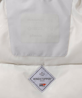 【MENS】GTX DOWN VEST ダウンベスト / WINDSTOPPER(R) プロダクト by GORE-TEX LABS /ウィンドストッパー/ゴアテックス/1PIU1UGUALE3 RELAX × +phenix(ウノピゥウノウグァーレトレ リラックス)