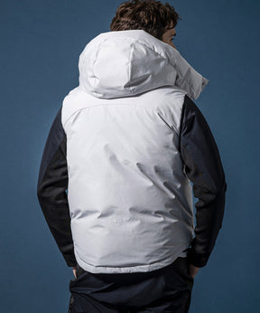 【MENS】GTX DOWN VEST ダウンベスト / WINDSTOPPER(R) プロダクト by GORE-TEX LABS /ウィンドストッパー/ゴアテックス/1PIU1UGUALE3 RELAX × +phenix(ウノピゥウノウグァーレトレ リラックス)