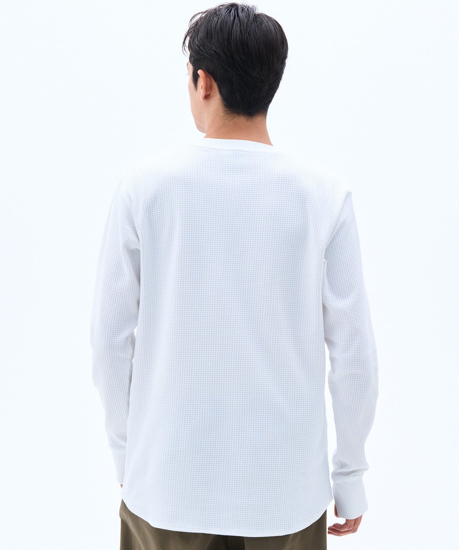 DRY WAFFLE CREW NECK / ドライワッフルクルーネック