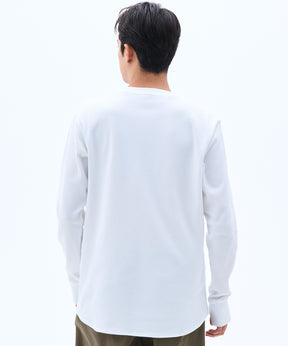DRY WAFFLE CREW NECK / ドライワッフルクルーネック