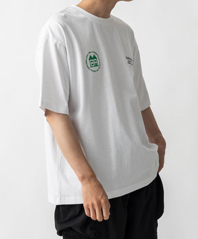 【MENS】ビッグシルエット バックプリント半袖Tシャツ /inhabitant(インハビタント)