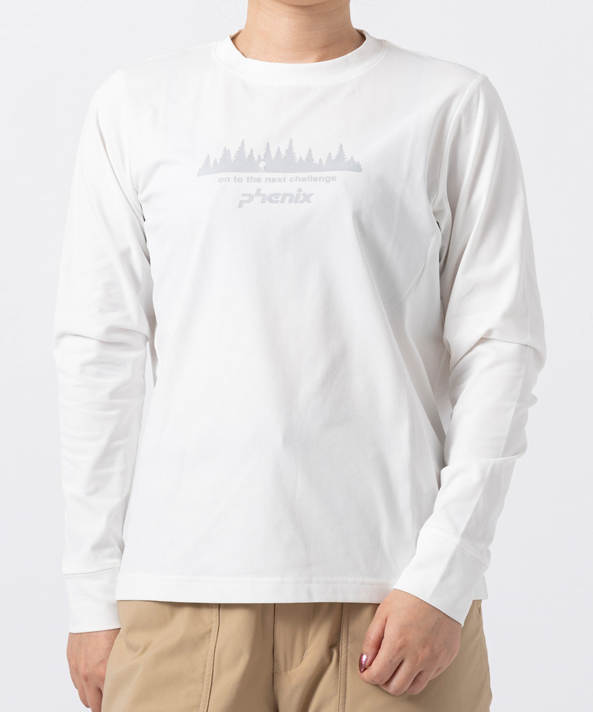 【WOMENS】PHENIX LONG SLEEVE T-SHIRT フェニックスロングスリーブTシャツ  /phenix outdoor(フェニックスアウトドア)