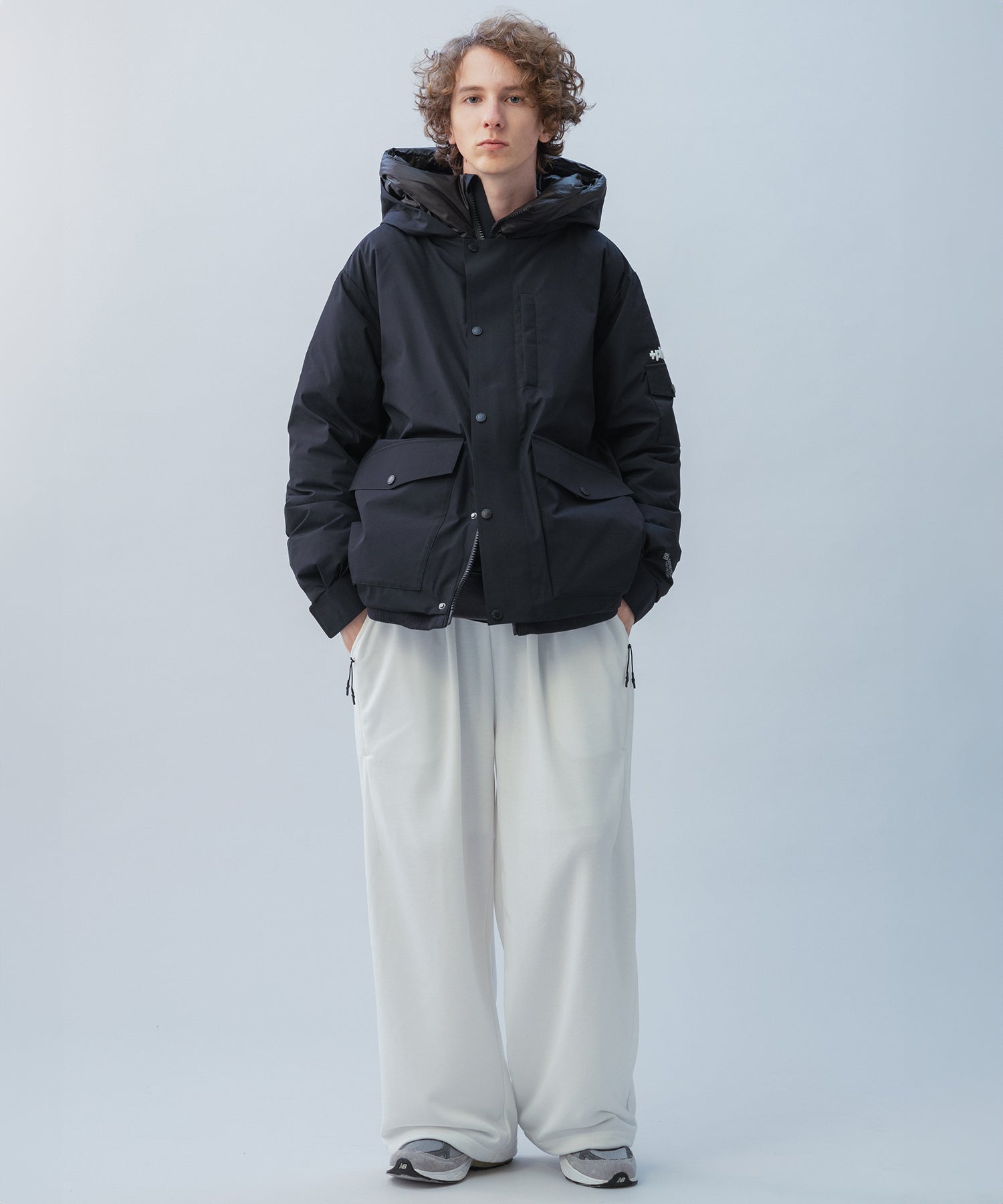 TECH SWEAT WIDE PANTS / テック スウェット ワイドパンツ