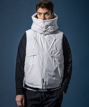 【MENS】GTX DOWN VEST ダウンベスト / WINDSTOPPER(R) プロダクト by GORE-TEX LABS /ウィンドストッパー/ゴアテックス/1PIU1UGUALE3 RELAX × +phenix(ウノピゥウノウグァーレトレ リラックス)