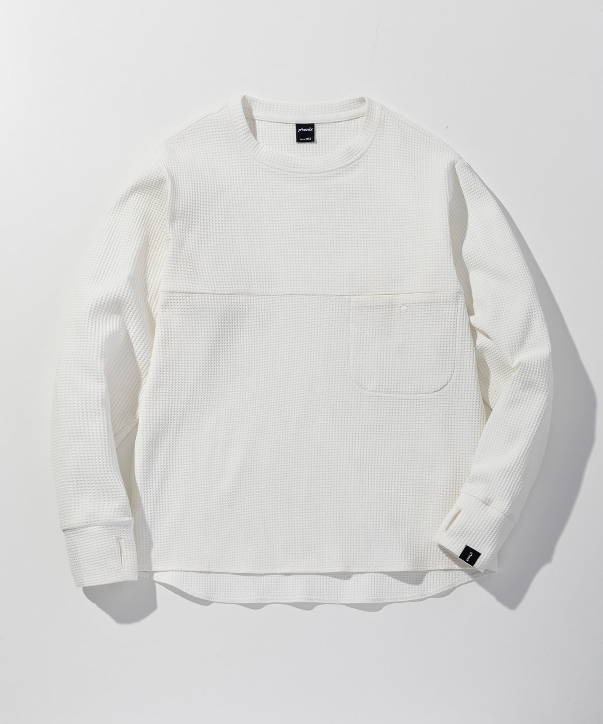 DRY WAFFLE CREW NECK / ドライワッフルクルーネック